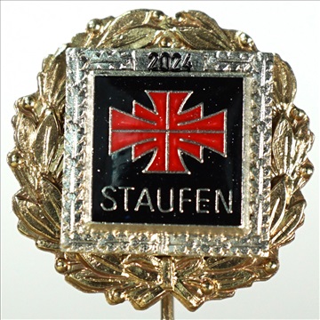 Leistungsnadel 2024 mit Kranz in Silber