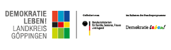 Logo "Demokratie leben!"